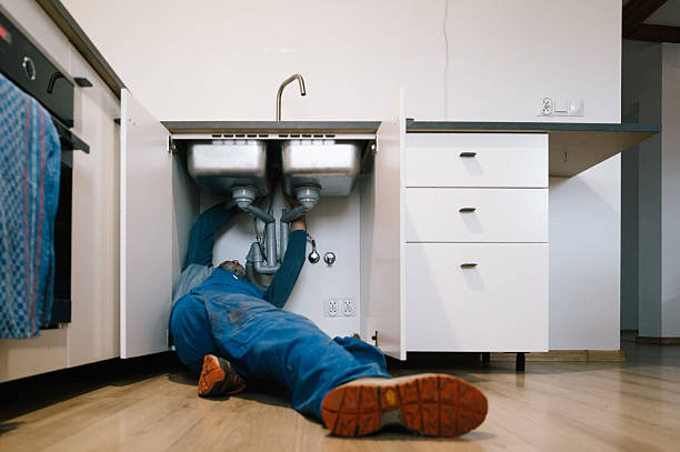Professional Drain Cleaning technician working in Marion, SC